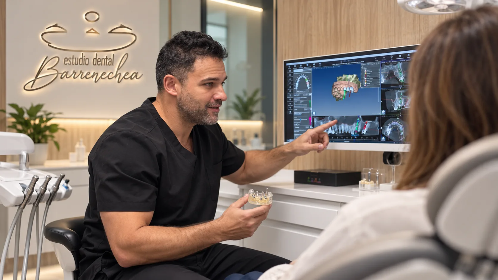 Clinica dental moderna en San Sebastian con el doctor Ander Barrenechea